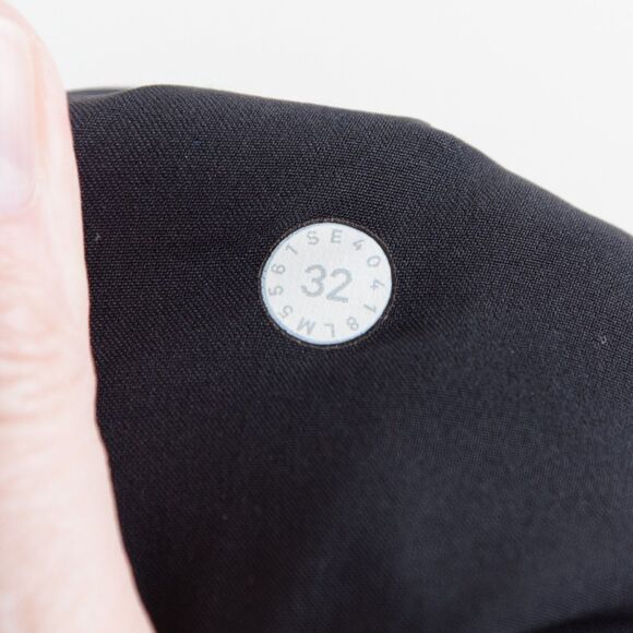 Lululemon Commission Pants Mens 32 Heathered Dark Olive Slim Wool Chino M5561S - Picture 4 of 14